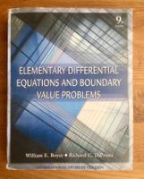Elementary Differential Equations 9th Edition – William Boyce Baden-Württemberg - Heidelberg Vorschau