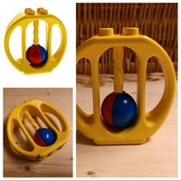 Vintage Lego Duplo Primo Baby Rassel Greifring Ball gelb 1981 Niedersachsen - Bad Bodenteich Vorschau