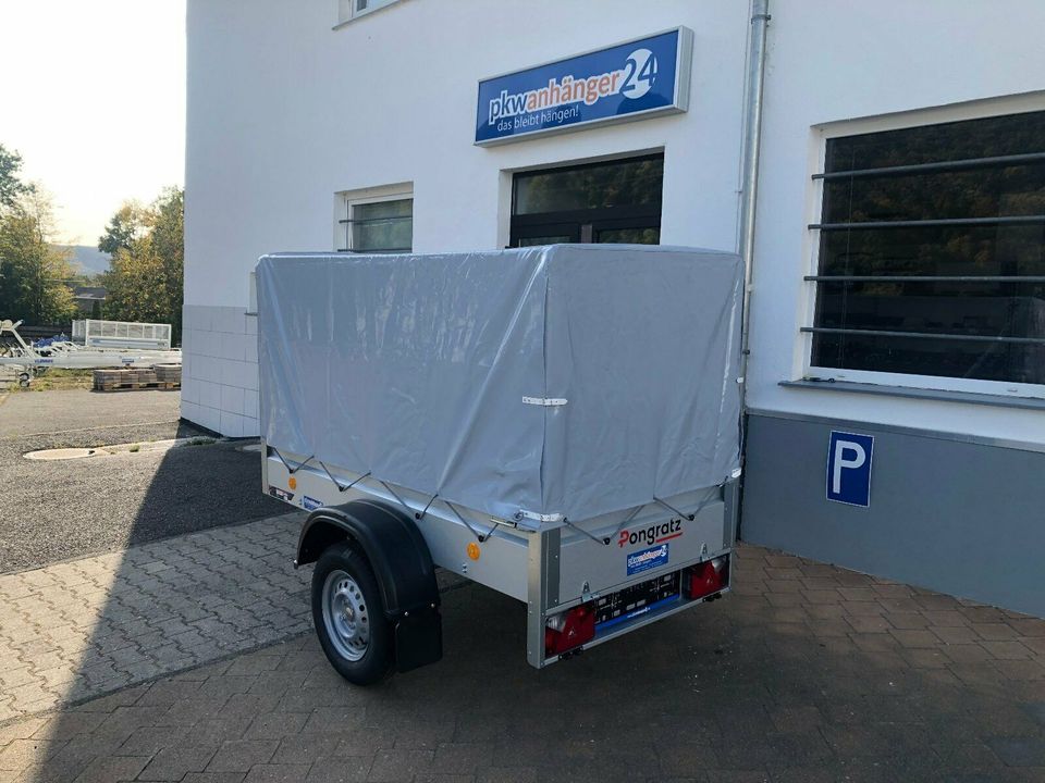 PKW Kasten Anhänger Tieflader Pongratz LPA 206 U-B 201x107x36 750 in Monzingen