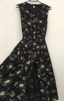 Florales Vintage Sommerkleid mit Knopfleiste u goldene Zierknöpfe Baden-Württemberg - Heilbronn Vorschau