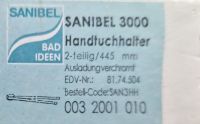 2 Handtuchhalter Sanibel 3000 445mm Ausladung 0032001010 Baden-Württemberg - Baiersbronn Vorschau