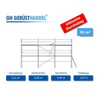 gebrauchtes Aluminium Gerüst  Alugerüst Layher/Assco 55m² Bayern - Vöhringen Vorschau