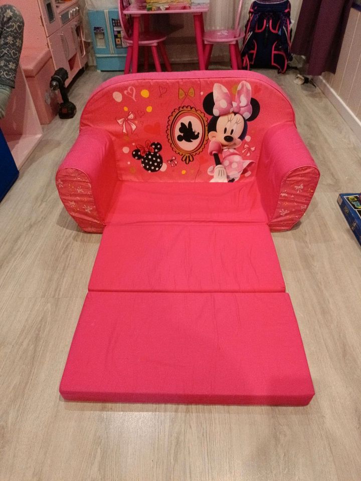 Disney Minnie Maus Sofa ausklappbar in Müden