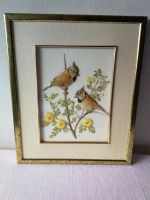 Relief-, Acrylbild: Vögel in blühenden Zweigen Essen - Rüttenscheid Vorschau