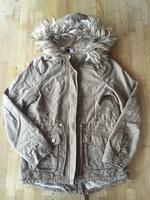 Parka H&M Gr. 34 beige Bayern - Waltenhofen Vorschau