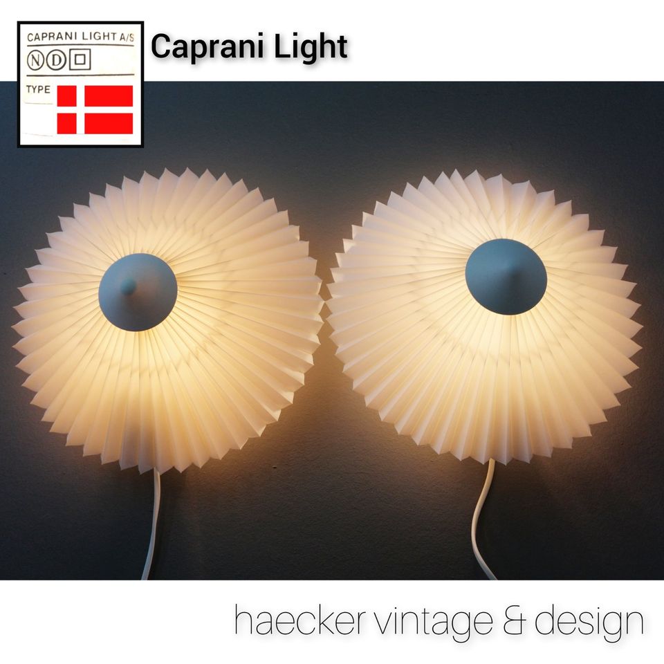 superb ❗️ 2x Caprani Lampen danish design zu poulsen ph lyfa 70er in Düsseldorf