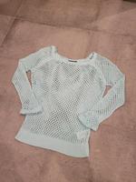 Langarmshirt / Longsleeve / Netzoberteil Gr. 38 Esmara mintgrün Bayern - Sulzbach a. Main Vorschau