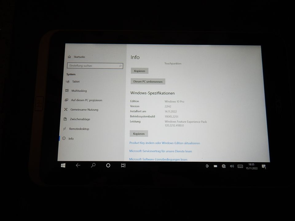 Acer Tablet Iconia W4 8 zoll Windows 10 Pro Intel OVP Tasche 64GB in Düsseldorf