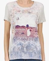 S.Oliver Damen T-Shirt Größe 40 Beige Saarland - Ottweiler Vorschau