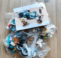 Lepin Ninja Zanes Drachenpower Spinjitzu-Rennwagen Klemmbausteine Thüringen - Wipfratal Vorschau