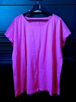 esmara | Top T-Shirt Broderie Anglaise Baumwolle | fuchsia | 52 Bremen - Neustadt Vorschau