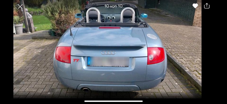 Audi tt 8n Roadster 150 ps Benzin /gas tüv neu in Oderberg (Mark)