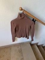 Braunes Langarmshirt mit Rollkragen – zeitlos & cozy Sachsen - Radebeul Vorschau