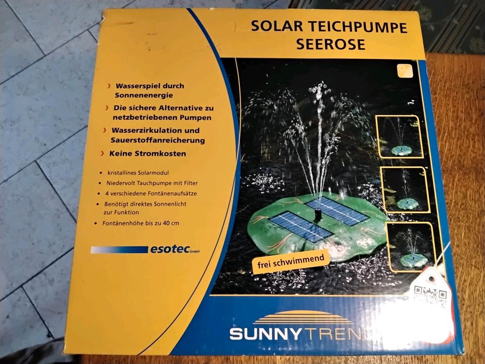 Solarteichpumpe NEU in Lauben