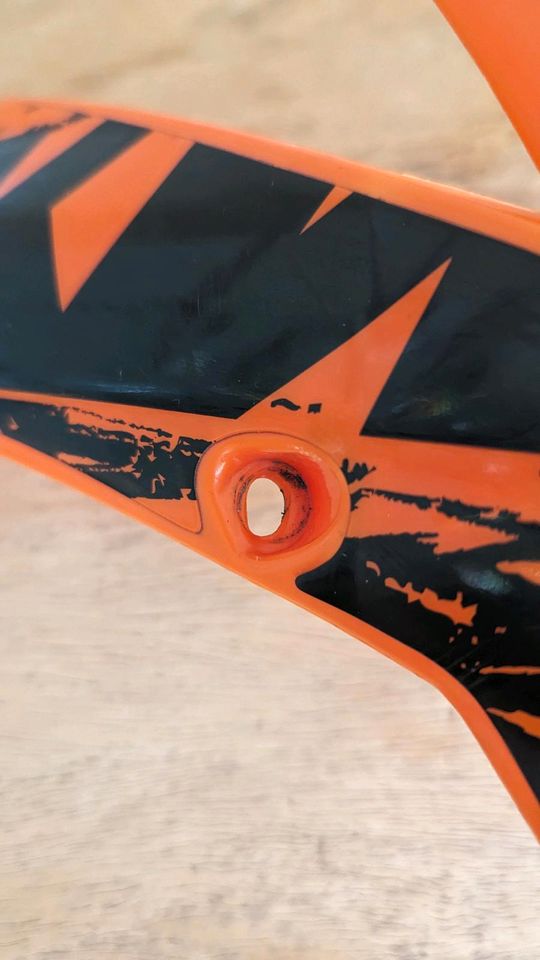 KTM SX 50 Bj. 02-08 Tankspoiler rechts Verkleidung Plastics in Wildau