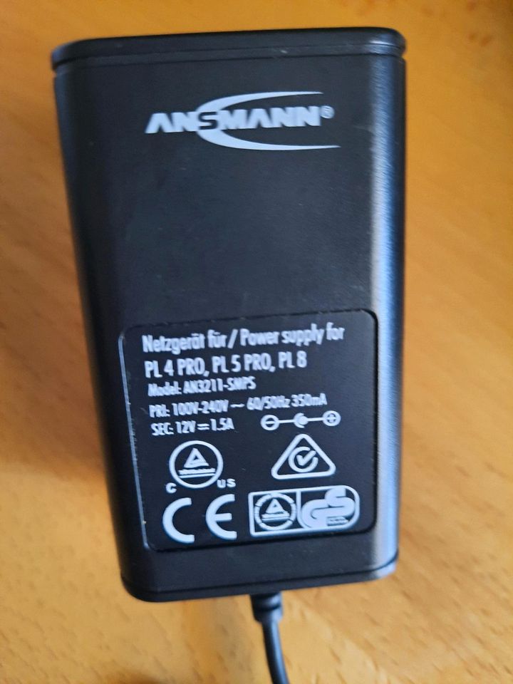Akku-Ladegerät,Ansmann Powerline 4 pro in Oppenheim