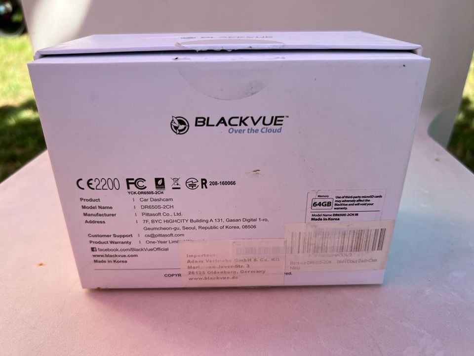 Blackvue DR650S 2CH Autokamera in Frankfurt am Main