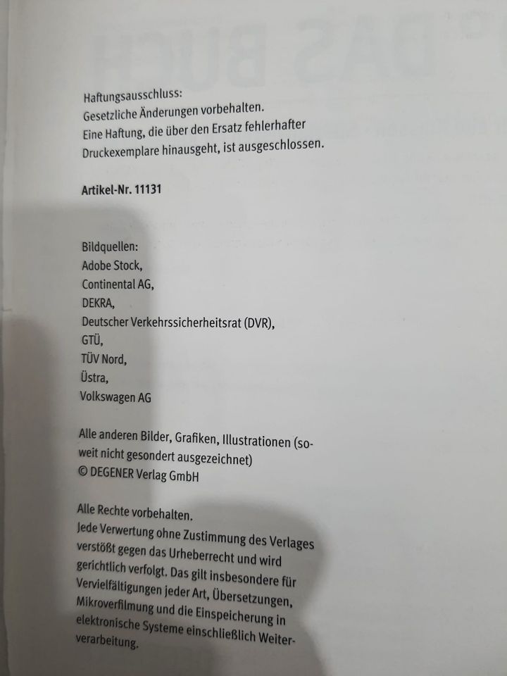 Degener 360° das Buch - Führerschein Lernbuch in Köln