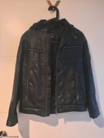 Lederjacke Kunstleder Bikerjacke Jungs Gr. 152 Bayern - Oberpleichfeld Vorschau