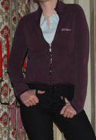Sweatjacke, Strickjacke, Hoodie, Cardigan, lila, Fishbone, Gr. S Nordrhein-Westfalen - Haan Vorschau