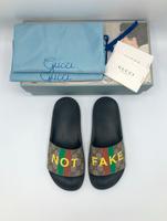 Gucci Not Fake Slipper Pantoletten Schuhe Schlappen Sandalen OVP München - Schwabing-Freimann Vorschau