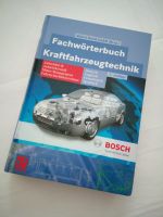 Bosch Buch KFZ Fachwörterbuch Kraftfahrzeugtechnik ISBN3528238747 Baden-Württemberg - Gerlingen Vorschau