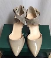 Paul Green eleganter Slingpumps Lackleder taupe Gr. EU-Größe 36,5 Niedersachsen - Lehrte Vorschau