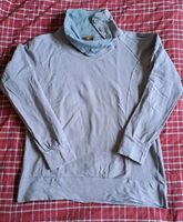 Elkline Sweatshirt Pullover mit Elch flieder/grau, Gr. 42 Nordrhein-Westfalen - Lage Vorschau