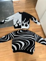 Pullover schwarz weiß Größe M Baden-Württemberg - Ispringen Vorschau
