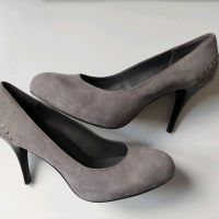 NEU Esprit High Heels 41 grau mit Nieten Absatzschuhe Sachsen-Anhalt - Halle Vorschau