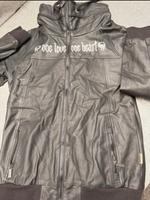 Yakuza Jacke XL Kunstleder One Love One Heart Baden-Württemberg - Mannheim Vorschau