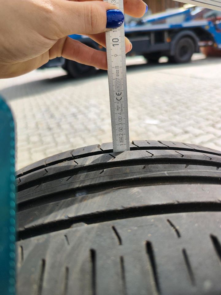 Original Audi Alufelgen mit guten Sommerreifen 205/55R16 in Walsdorf