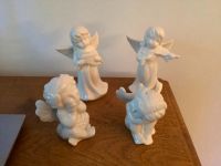 4 Porzellan Engel Putten Weiß  Keramik Weihnachten Deko Nordrhein-Westfalen - Bocholt Vorschau