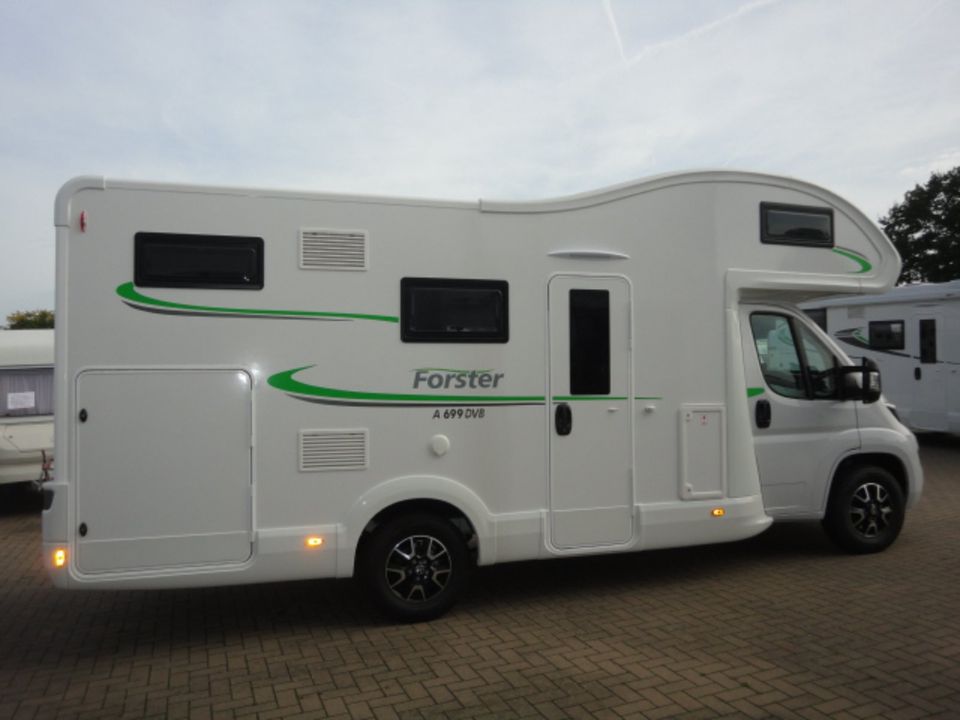 FORSTER A 699 DVB  - FIAT-  ALKOVEN/ ETAGENBETT in Blomberg