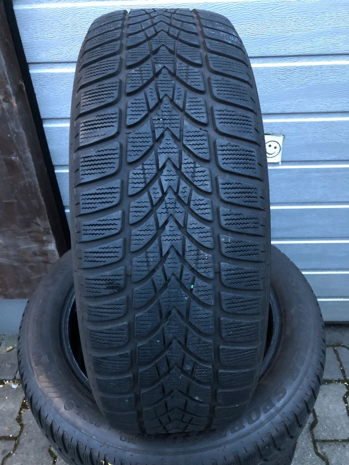 4x Winterreifen (215/55 R18 95H) Dunlop SP WinterSport RUNFLAT in Herne