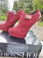 Damen Booties Gr.40 in Rot Nordrhein-Westfalen - Kierspe Vorschau