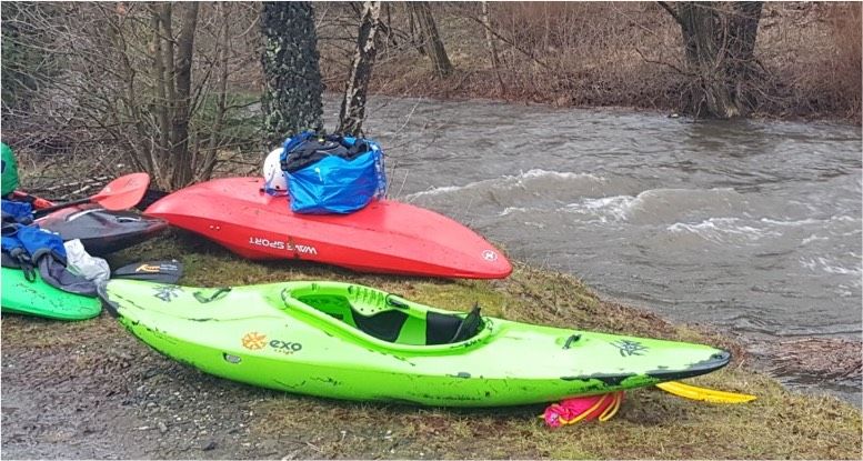 EXO Rexy Riverrunner Wildwasser Kajak in Gifhorn