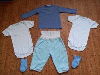 Set Gr. 62/68 öko bio Cotton People Biobaby weiß blau Hose Body Bielefeld - Stieghorst Vorschau