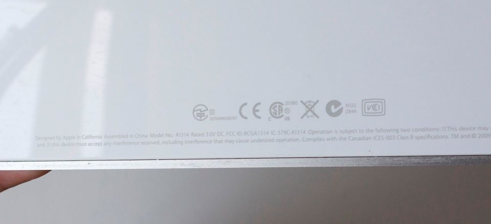 Apple A1314 Wireless Keyboard Magic Bluetooth Tastatur defekt? in Harth-Pöllnitz