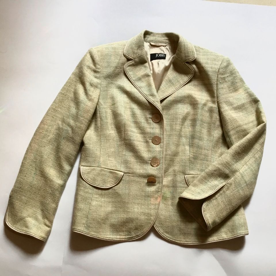 JOBIS 100% Seide Blazer helle Pastellfarben Gr. 42 in Hamburg