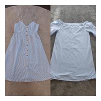 H&M Noname Kleid Sommer Maritim Streifen blau weiß Gr.M/38/40 Bayern - Geisenhausen Vorschau