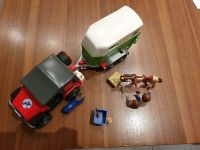 Playmobil Geländewagen mit Pferdeanhänger (4189) Nordrhein-Westfalen - Linnich Vorschau