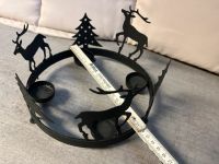 Kleiner Deko Weihnachts Teelicht Halter Ring hirsch reh Baum Bayern - Johanniskirchen Vorschau