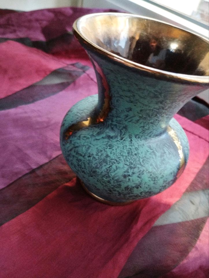 Kleine Jaspatina Vase von Jasba, 1960er in Diez