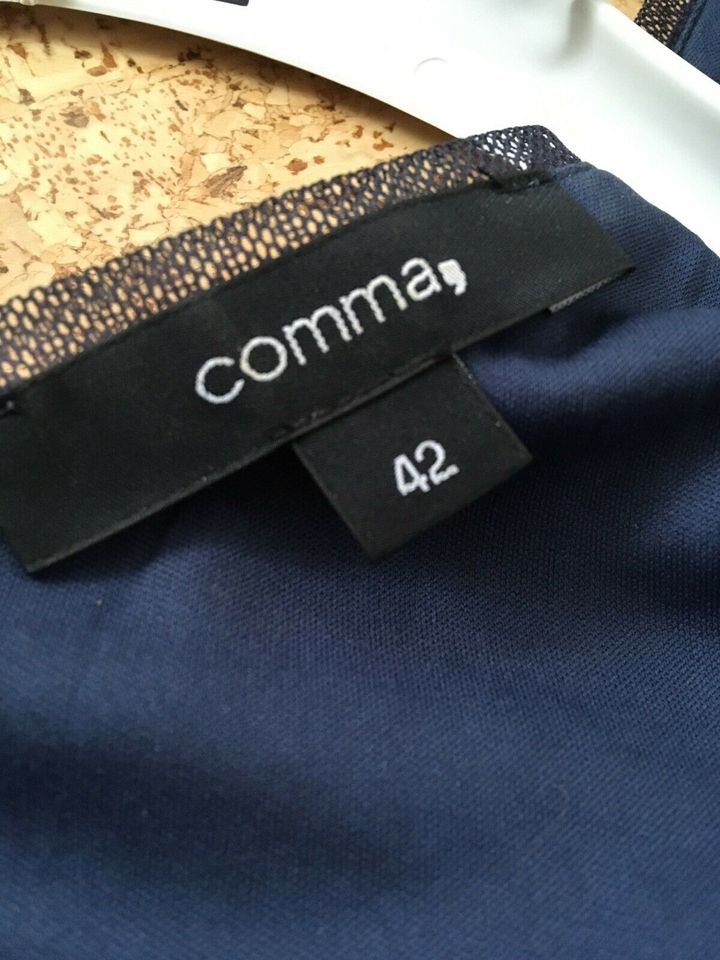 Kleid Comma Spitze Blau 42 in Laupheim