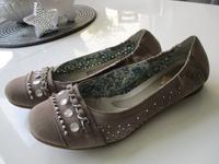 Rieker - Ballerinas - Taupe - Strass - Gr.40 Niedersachsen - Ronnenberg Vorschau