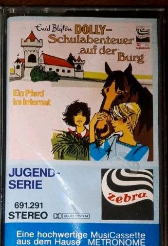 Hörspiel Kassette MC - Dolly-Ein Pferd im Internat (Zebra) in Lohne (Oldenburg)