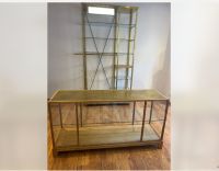 Exclusive Vitrine und Regal, Eiche, Messing, Glas, Ankleidezimmer Bochum - Bochum-Wattenscheid Vorschau