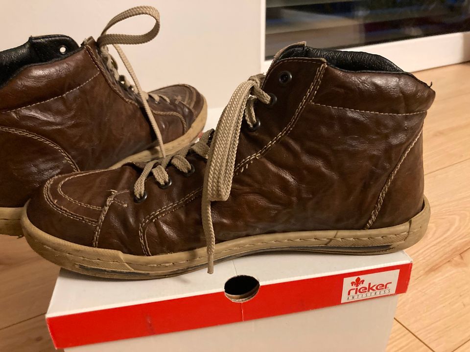 Schuhe Winterschuhe Gr. 42 von Rieker für Herren in Neuwied