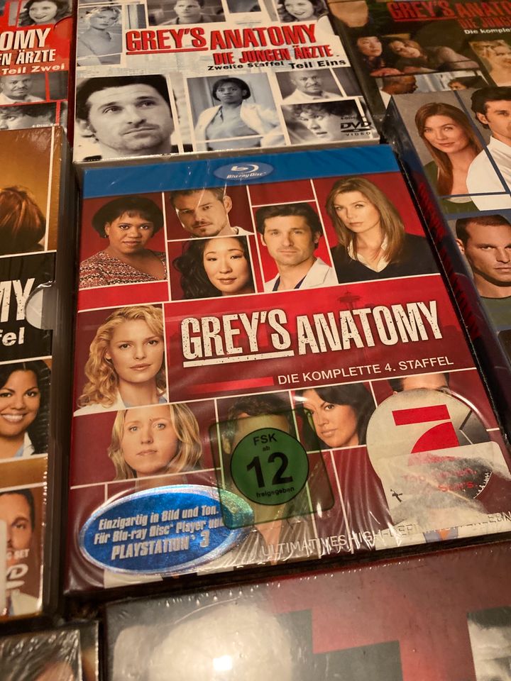 Grey‘s Anatomy *Staffel 1 - 8* Sammlung, DVD und Bluray in Hennigsdorf